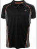 Peak Mountain Funktionspoloshirt in Schwarz