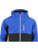 Peak Mountain Softshelljas "Cametis" blauw/donkerblauw