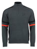 Peak Mountain Sweter "Casta" w kolorze szarym
