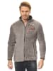Peak Mountain Fleecejacke in Grau