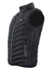 Peak Mountain Doorgestikte bodywarmer "Cavil" zwart