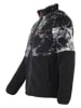 Peak Mountain Fleece vest "Cefran" zwart/grijs