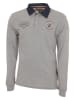 Peak Mountain Koszulka polo "Cenice" w kolorze szarym