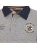 Peak Mountain Koszulka polo "Cenice" w kolorze szarym
