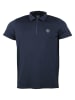 Peak Mountain Funkcyjna koszulka polo "Chance" w kolorze granatowym
