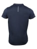 Peak Mountain Funkcyjna koszulka polo "Chance" w kolorze granatowym