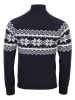 Peak Mountain Sweter "Clyde" w kolorze granatowym
