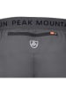 Peak Mountain Szorty w kolorze antracytowym do biegania