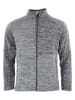 Peak Mountain Fleece vest "Croco" grijs