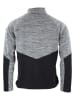 Peak Mountain Fleece vest "Crocus" grijs/zwart