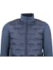 Peak Mountain Doorgestikte jas "Cruz" blauw