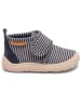 bisgaard Pantoffels donkerblauw/wit
