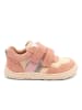 bisgaard Leren barefootschoenen "Kylie" oranje/lichtroze