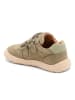 bisgaard Skórzane buty barefoot "Luna" w kolorze khaki