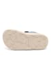 bisgaard Leren barefootschoenen "Yuki" grijs/lichtblauw