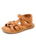 bisgaard Leren sandalen "Felicia" lichtbruin