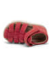 bisgaard Leder-Halbsandalen "Beka" in Rot