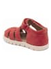 bisgaard Leder-Halbsandalen "Beka" in Rot