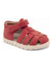 bisgaard Leder-Halbsandalen "Beka" in Rot