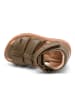 bisgaard Leren enkelsandalen "Richy" kaki