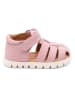 bisgaard Leder-Halbsandalen "Berth" in Rosa