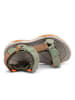 bisgaard Leder-Sandalen "Taylor" in Grün