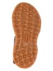 bisgaard Leder-Sandalen in Braun/ Khaki