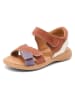 bisgaard Leren sandalen "Sofie" lichtbruin