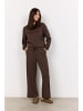 soyaconcept Broek "Banu" donkerbruin