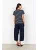 soyaconcept Shirt "Caimie" donkerblauw/wit