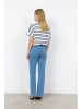 soyaconcept Shirt "Barni" wit/donkerblauw