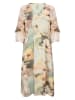 soyaconcept Kleid "Carmen" in Beige/ Mint