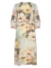 soyaconcept Kleid "Carmen" in Beige/ Mint