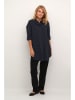 Kaffe Bluse in Dunkelblau