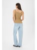 Kaffe Top in Camel