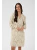 Kaffe Jurk beige/wit