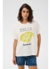 Kaffe Shirt crème/geel