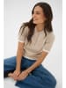 Kaffe Poloshirt in Beige