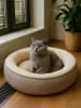 Paws&Whiskers Tierbett ''Bunny'' in Beige/ Creme