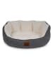 Paws&Whiskers Dierenmand "Coco" grijs/crème