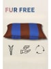 Paws&Whiskers Dierenbed "Fur Free" blauw/bruin