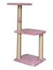 Paws&Whiskers Kratzbaum in Rosa - (B)28 x (H)80 x (T)35 cm 