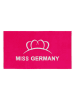 Egeria Ręcznik plażowy "Miss Germany" w kolorze różowo-białym