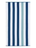 Egeria Strandtuch "Beach Cabana" in Weiß/ Blau/ Türkis