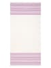 Egeria Hamamtuch "Pestemal" in Creme/ Pink