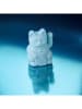 Donkey Solarna figurka dekoracyjna "Lucky Cat" w kolorze błękitnym - wys. 15 cm