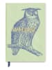 DESIGNWORKS INK ® Notitieboek "Whom" groen - (B)13 x (H)21 cm