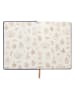DESIGNWORKS INK ® Notizbuch "Mystic Icons" in Dunkelblau - (B)19 x (H)26 cm