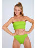 Banana Moon Figi bikini "Scrunchy" w kolorze limonkowym