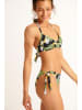 Banana Moon Biustonosz bikini "Kalissa" w kolorze czarno-zielonym